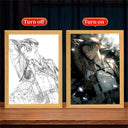 Night Lamp: Attack on Titan LED Anime Bedroom Decor