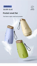 1Pc 55% Off Mini Sun Umbrella Pocket Rain Umbrella
