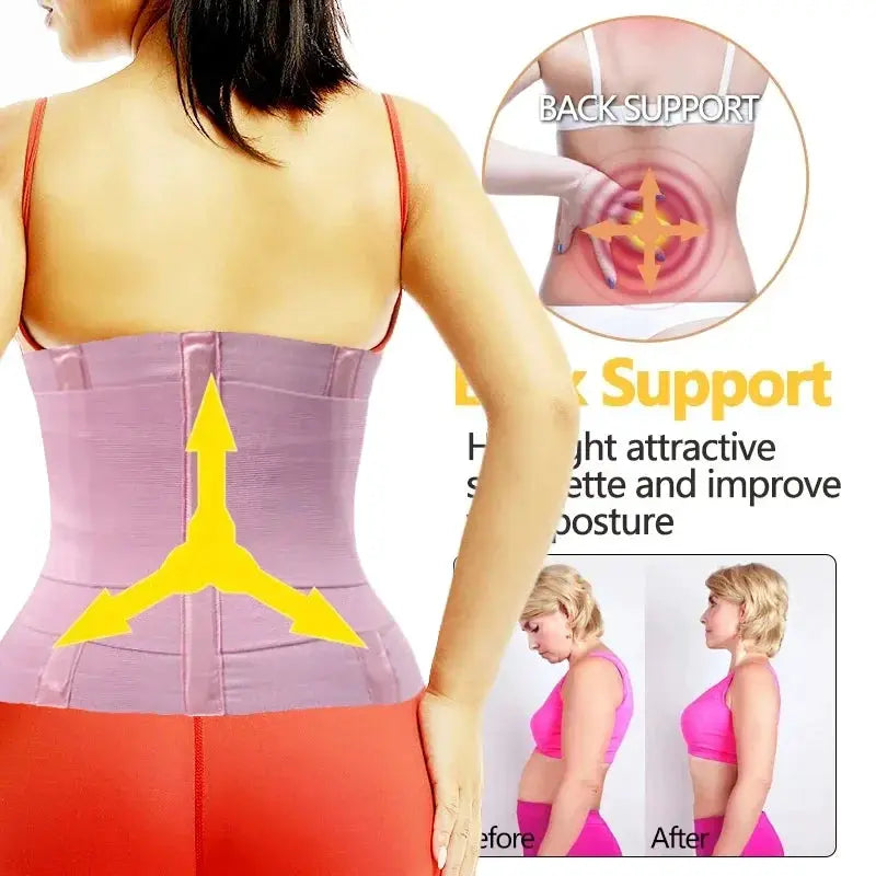 AfruliA Waist Trainer Slimming Tummy Trimmer Support