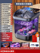 Fully Automatic Heated Foot Bath Tub Constant Temperature Electric Massage & Sterilization Function for Home Use