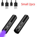 UV Pet Stain Detector & Mold Finder Flashlight Small Rechargeable