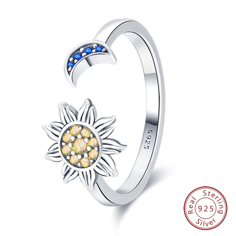 Adjustable Ring Sterling Silver Mermaid