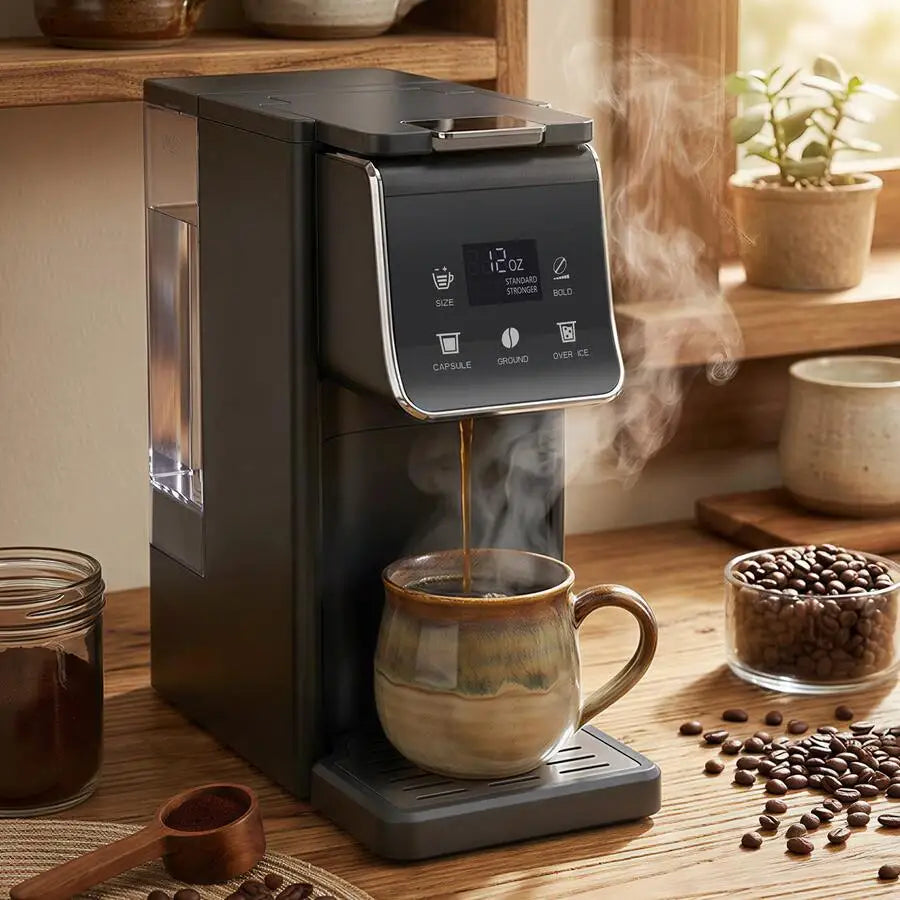 Coffee Maker Hot & Iced With Bold Setting,Single Serve Coffee — product view 5