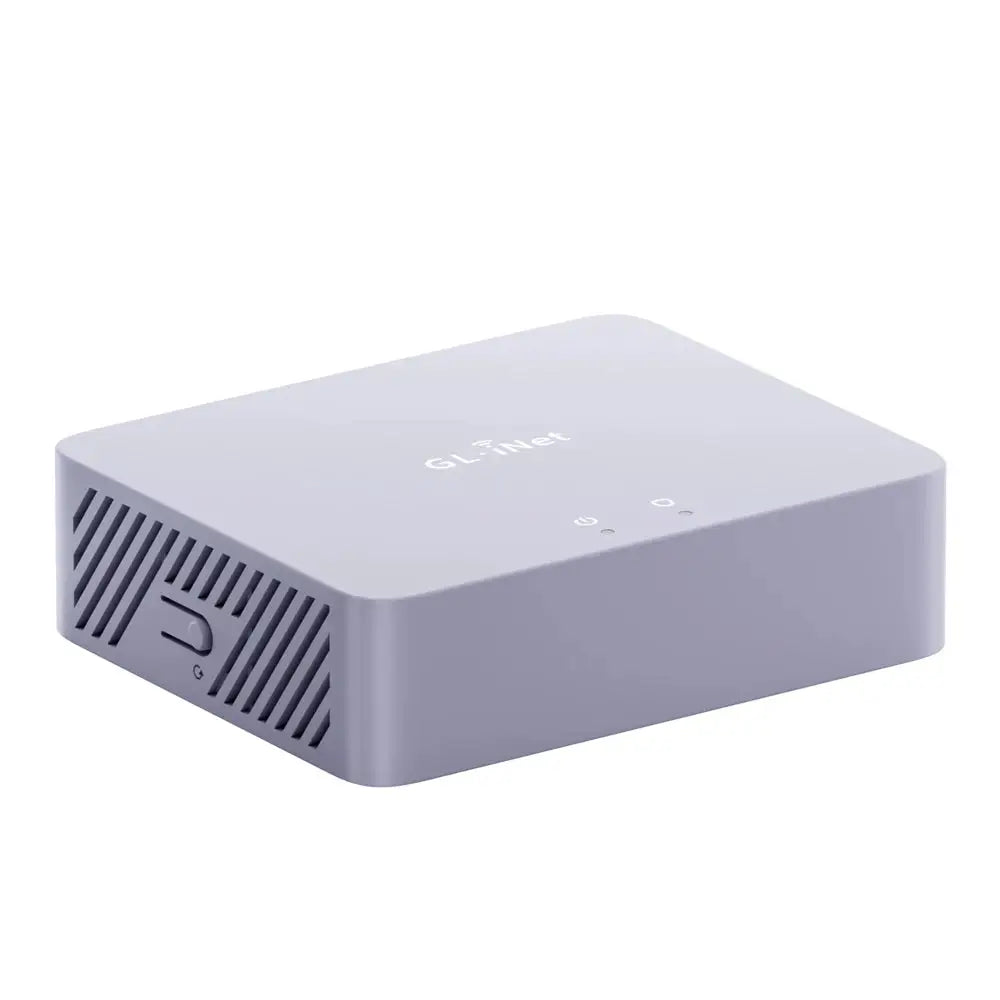 GL.iNet GL-MT5000 (Brume 3) Wired VPN Security Gateway, NO Wi-Fi, for Home Office and Remote Work High-Speed Up to 1100 Mbps hardware-accelerated VPN, 3x2.5GbE 