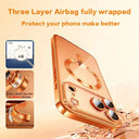 Orange Magnetic Case For iPhone - Wireless Ready