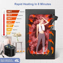 Portable Steam Sauna for Home Spa Tent with 1600W Steamer