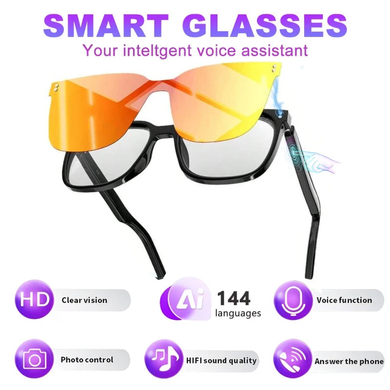 AI smart glasses built-in translation