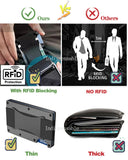 Slim Wallet Credit Card Holder Metal Men Montblanc Wallet