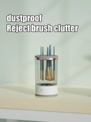 Makeup Brush Cleaner Is An Automatic Rotating Brush Cleaner