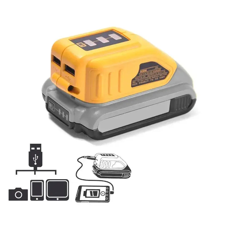 Dewalt USB Battery Converter Charger Adapter 14.4V 18V 20V
