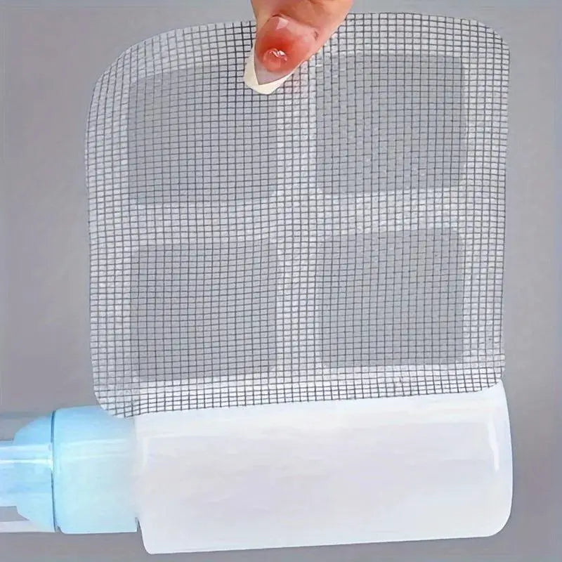 Mesh Hair Filter Stickers Shower Drain Covers For Hair Clogs
