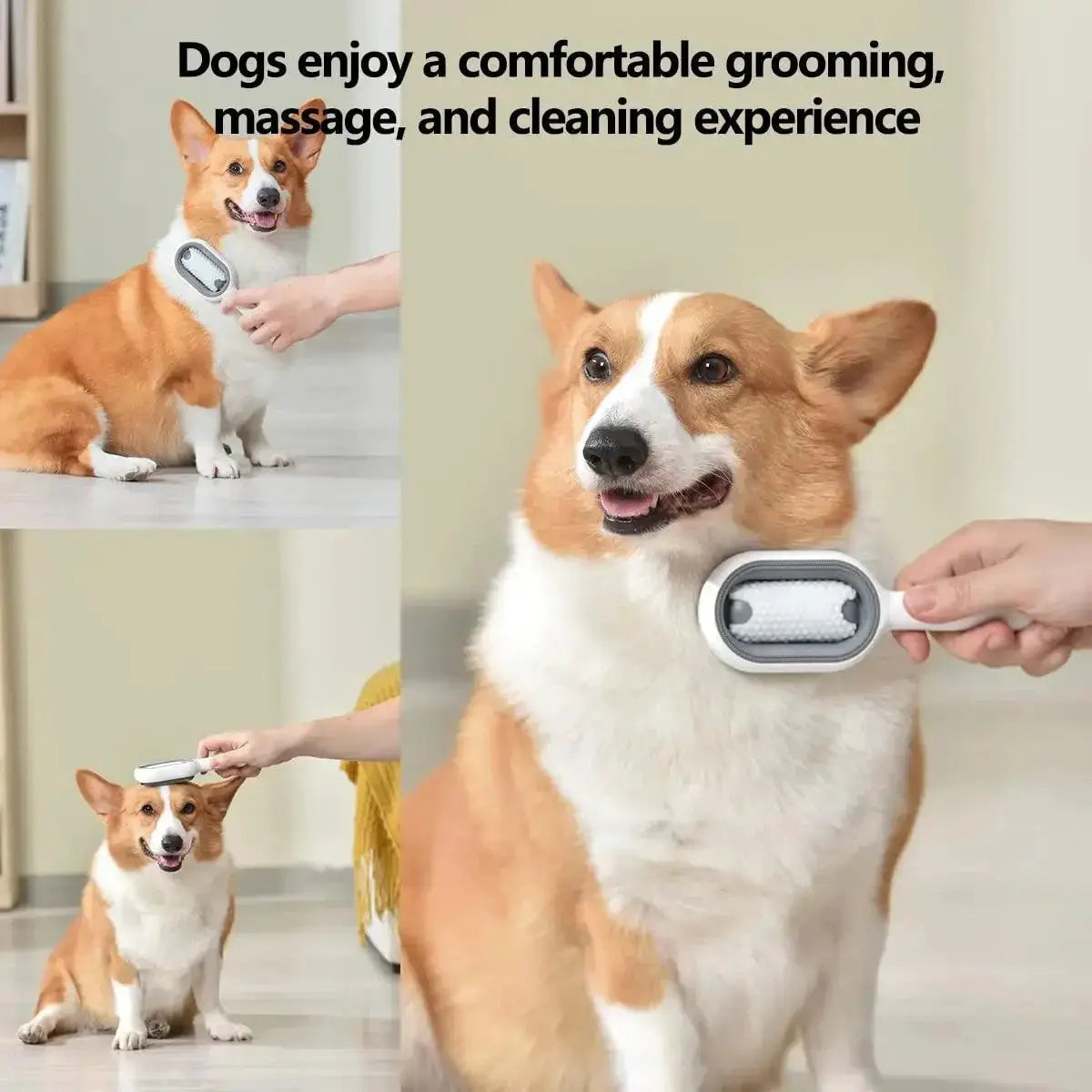 Pet Grooming Brush for Cats and Dogs Hair Removal Comb
