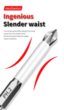 6 PCs Non-Slip Magnetic Electric Driver Screw Set High Hardness