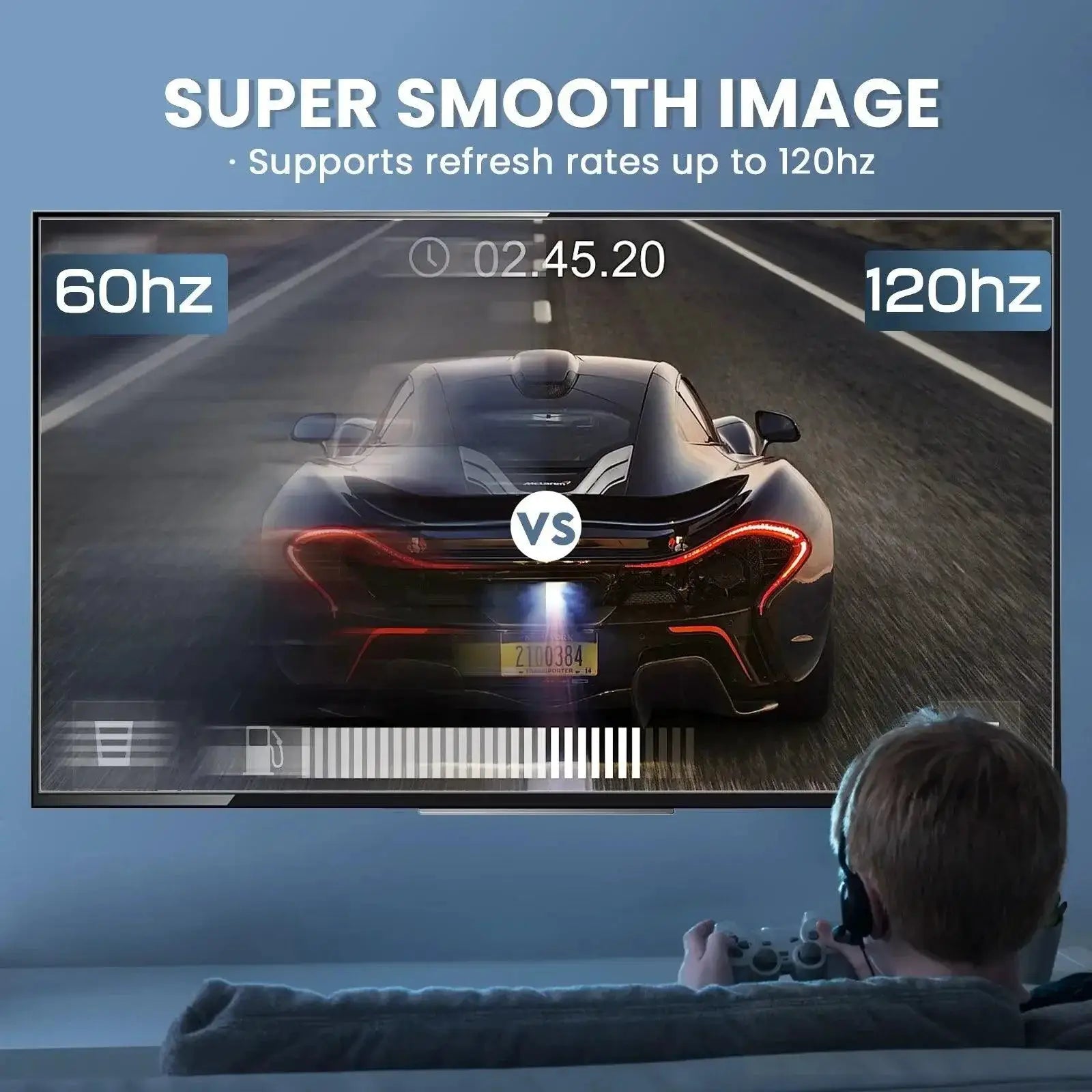 NIERBO HDMI 2.1 Cable 8K 60Hz 4K 120Hz 48Gbps Ultra High