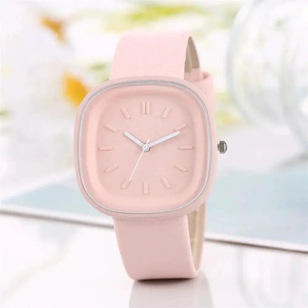 Elegant Square Quartz Watch For Fashionable Ladies