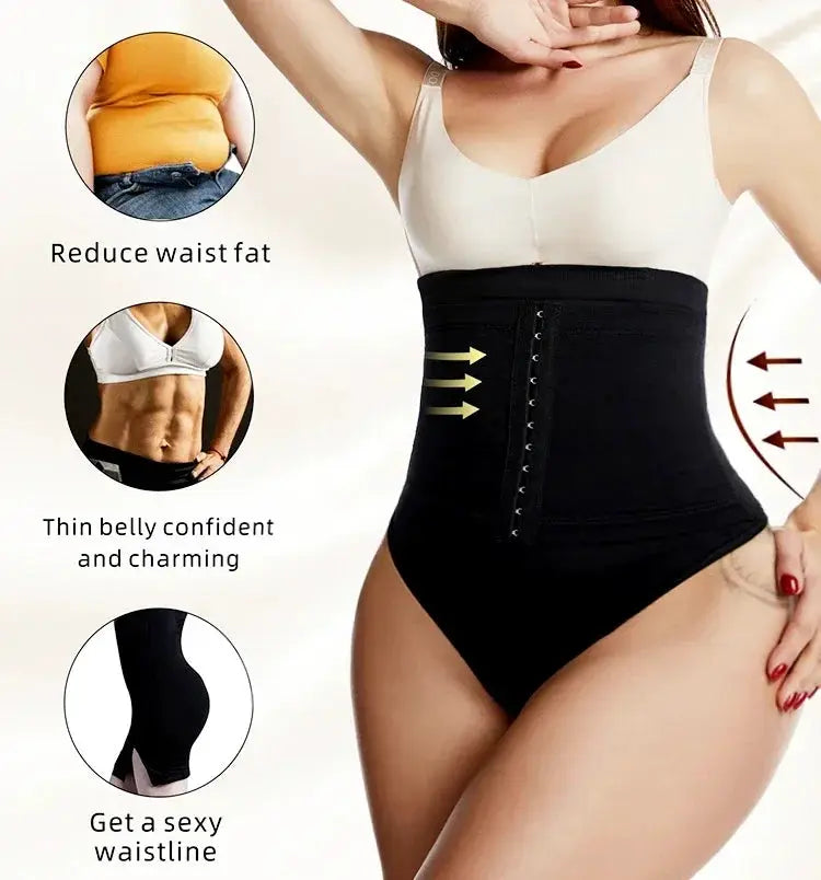 Seamless Butt Lifting Shapewear Double Control High Waist