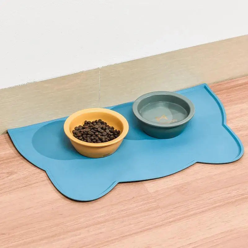 Silicone Pet Food Mat Portable Waterproof Non Slip Pad