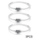 Sterling Silver Bracelet Bangles Love