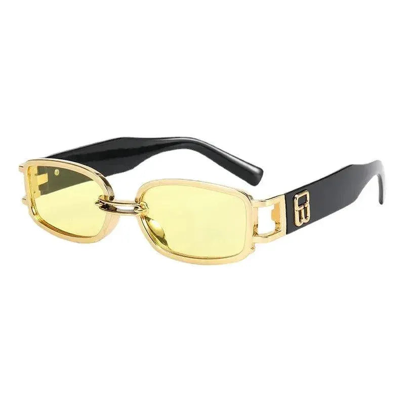 Trendy Retro Rectangle Sunglasses For Men And Women Fashion