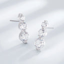 Moissanite Stud Earrings