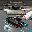 Ultrawide '' Rear View Mirror Camera with Carplay & Android