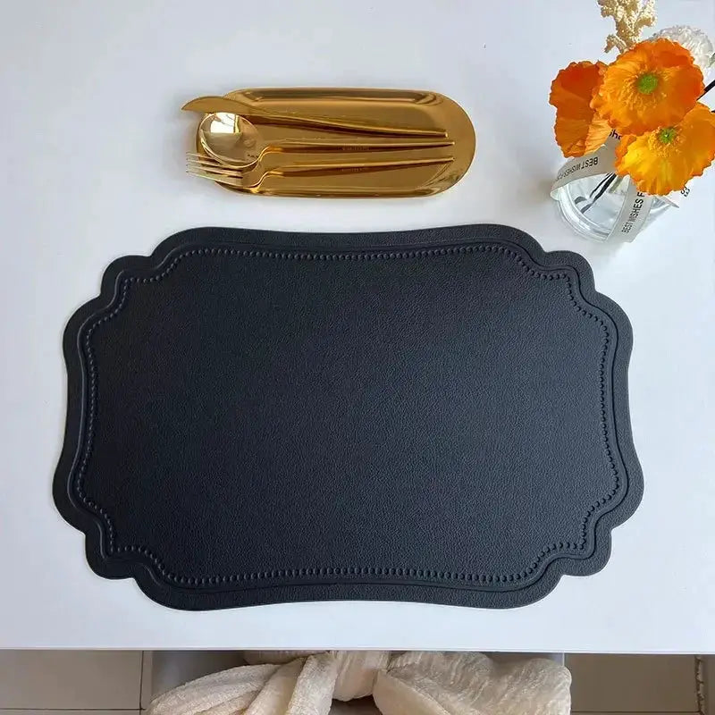 Irregular Tableware Pad Placemat Table Mat For Kitchen Dining