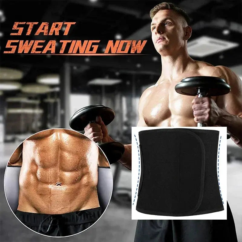 Aiithuug Unisex Waist Trainer Corset Slimming Belt For Gym