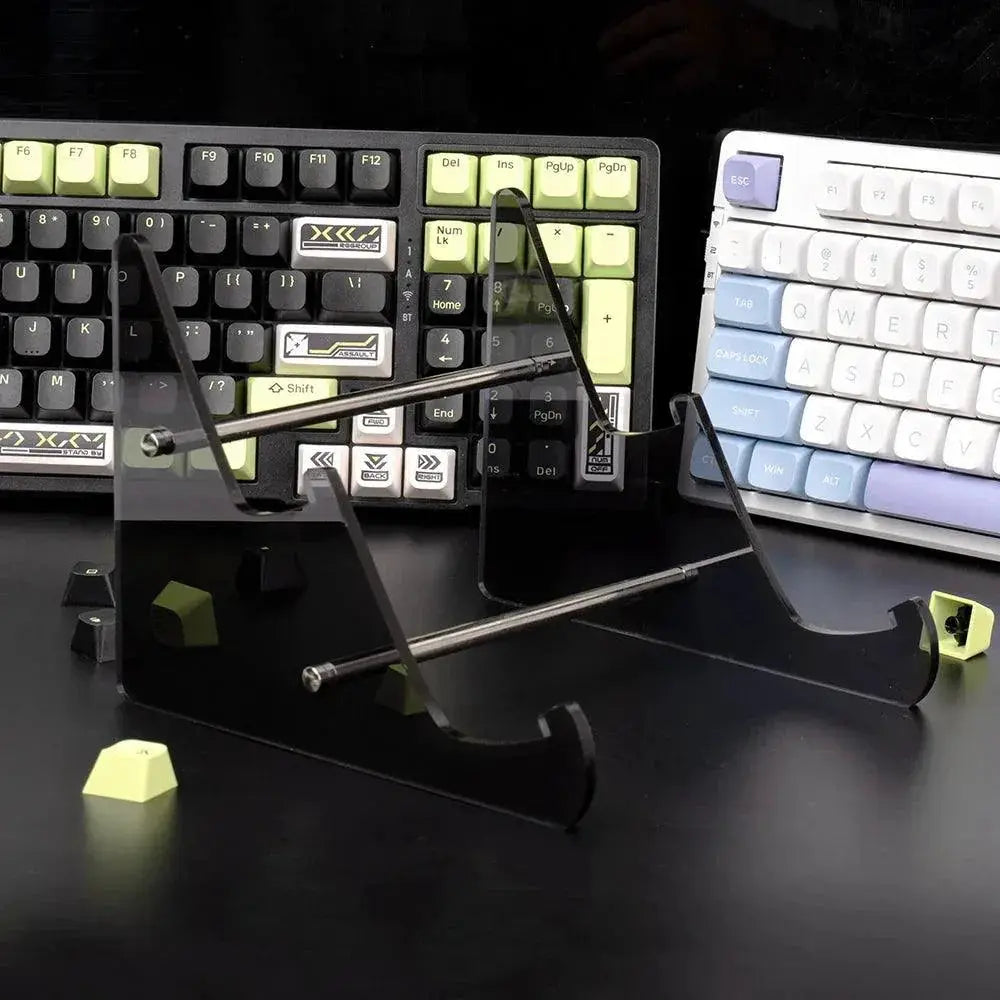 Transparent Acrylic Keyboard Stand For Desk Organization