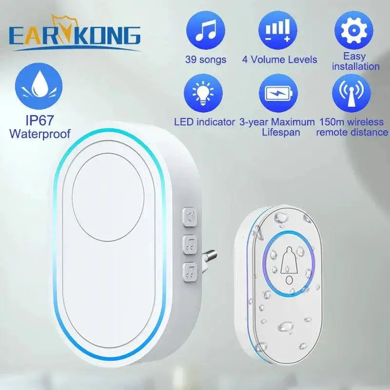 Smart Wireless Doorbell For Ultimate Home Security