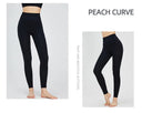 Nude Yoga Pants for Women High Waist Seamless Hip Lifting Fitness Design