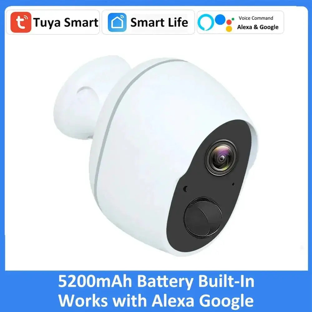 Solar Powered Outdoor WiFi Surveillance Camera for Home