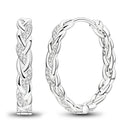 Mula Sterling Silver Hoops Earrings