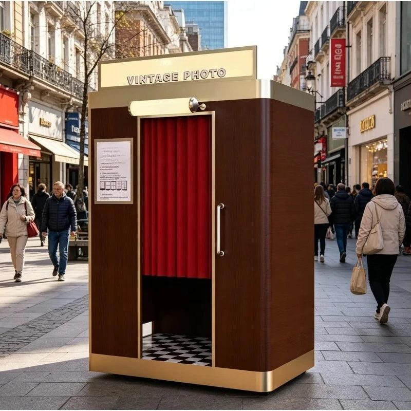 Wooden Touchscreen Photo Booth