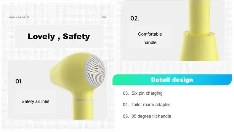 Gentle Kids Wireless Hair Dryer Safe — product view 15
