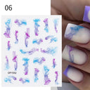 Succulent Blossom Nail Art Decals Blooming 3D Beauty Kit