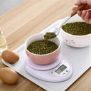 5kg Digital Kitchen Scale - With Lid And Tray