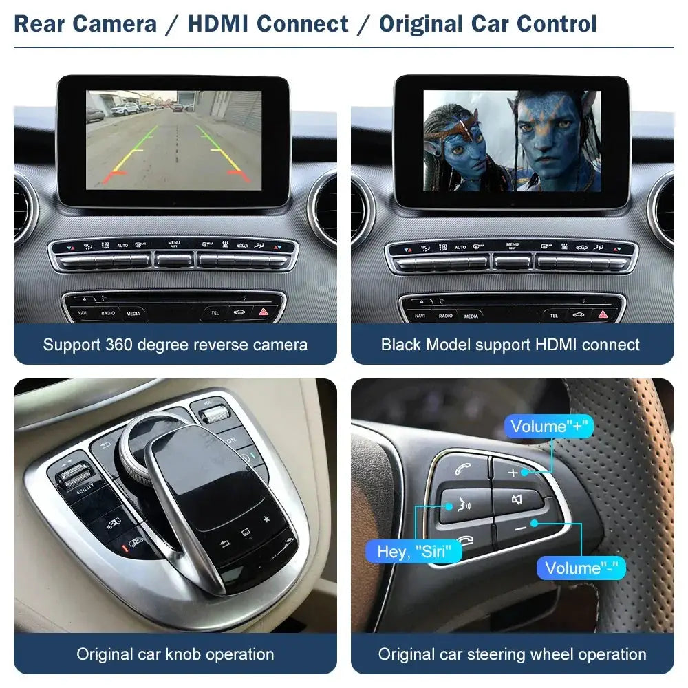 RoadTop Wireless CarPlay for Mercedes V Class W447