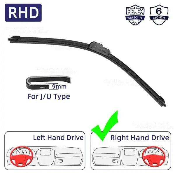 Clear Vision Windshield Wipers for Rain — product view 8