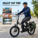 Qlife Fat Tire Foldable Ebike
