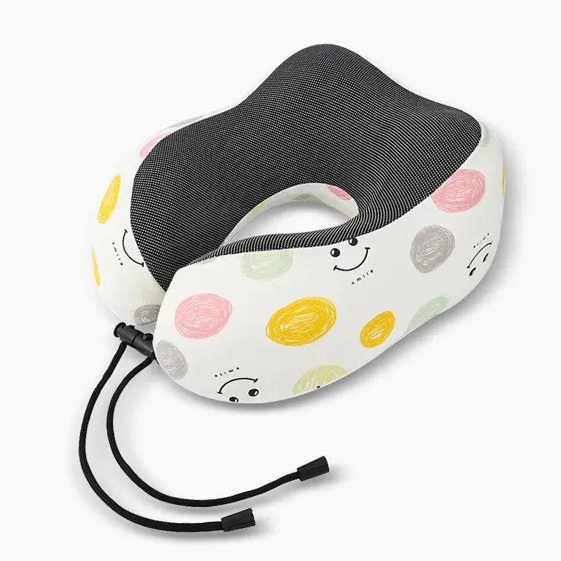 Ergonomic U Shaped Memory Foam Neck Pillow For Travel