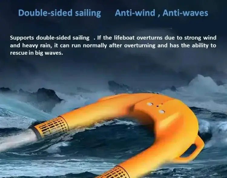 Water Rescue Remote Control Electric Lifeboat Emergencies - OurLum.com
