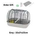 Portable Transparent Bird Transport Cage Parrot Carrier