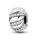 Charm Beads Sterling Silver Color