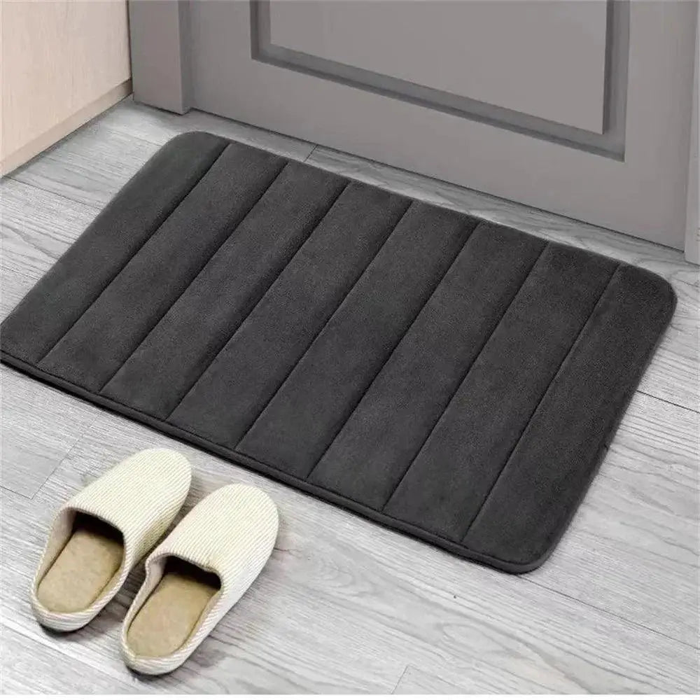 Ultra Absorbent Memory Foam Bath Mat For Comfort And Style
