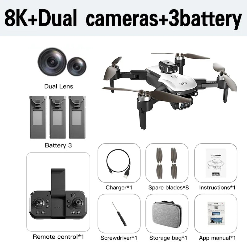 S2S Mini Drone 8K Professional