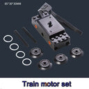 Technical Electronic Building Block MOC Refit Accessories Micro-motor RC Power Functions Parts Creative DIY Car Bricks Kids Toys