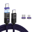 Magnetic Braided USB C Charging Cable