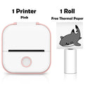 Phomemo T02 Mini Portable Bluetooth Thermal Printer for Labels and Stickers HD