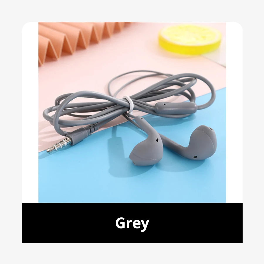 Pastel Wired Earbud Set
