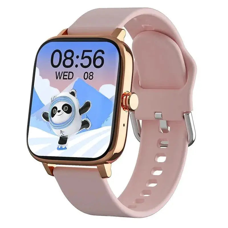 Premium Stainless Steel Smartwatch With Health Tracking